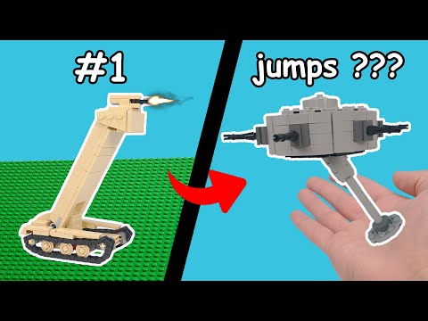 I Built Weird LEGO Tanks...