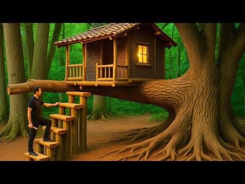 I spent 60 days building a tree house