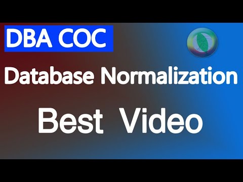 ICT COC DBA Level 3 and 4 Database Normalization best tutorial ዳታቤዝ ኖርማላይዜሽን