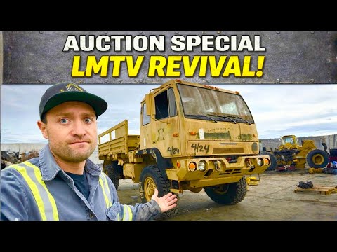 sold for $500 as INOPERABLE, you won't believe how we fixed this LMTV!!