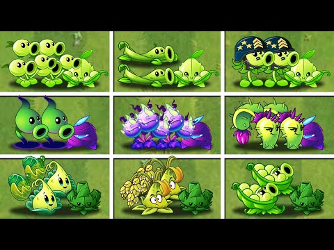 Random 20 Team Plant with Mint - Which Team Plant Will Win? - PVZ 2 Team Plants