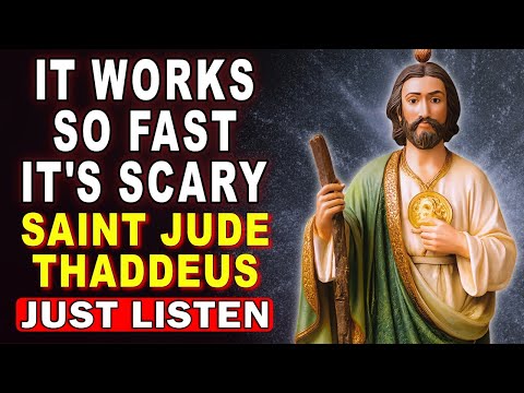 ✝️PRAY THIS PRAYER AND RECEIVE A MIRACLE WITHIN THE NEXT 24 HOURS 🙏 SAINT JUDE THADDEUS