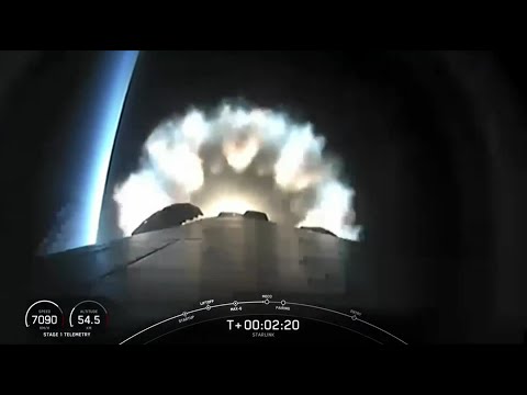 Blastoff! SpaceX's launches Starlink batch less than 2 hours after rideshare launch