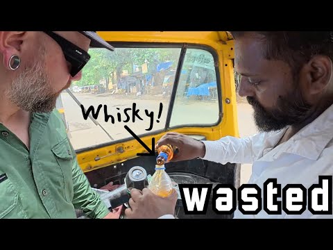 Beware India’s Whisky Drinking Rickshaw Driver! 🇮🇳