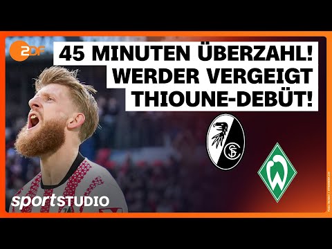 SC Freiburg – SV Werder Bremen | Bundesliga, 21. Spieltag 2025/26 | sportstudio