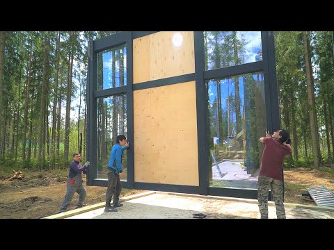 A fachwerk house in one day. From start to finish