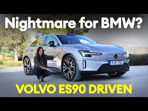 Volvo ES90 DRIVEN! The luxury EV to beat BMW and Mercedes?