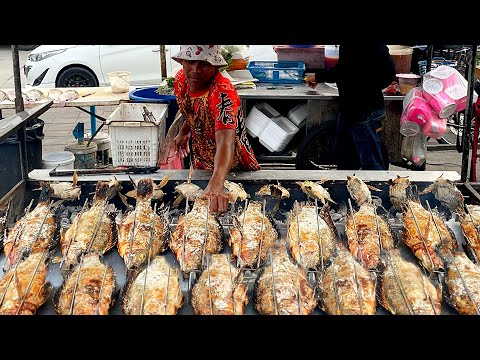 Mouth-Watering! Master Chef Grilled The Best Tilapia Fish | Thai Street Food
