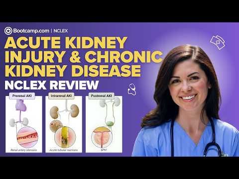 Acute Kidney Injury & Chronic Kidney Disease Explained | Labs, Dialysis & NCLEX