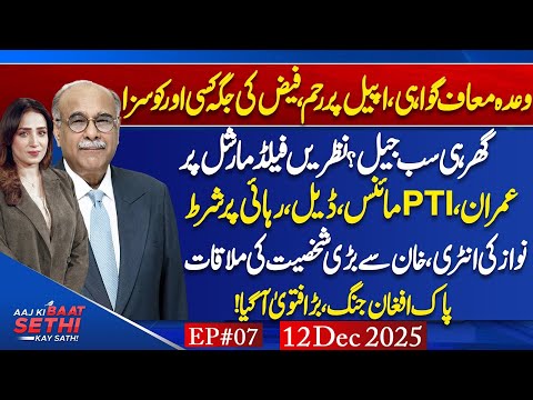 Faiz Hameed’s Affidavit Against Imran Khan & Release? Minus PTI Formula? Aaj Ki Baat Sethi Kay Sath