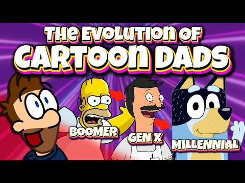 The Evolution Of Cartoon Dads - Eddache