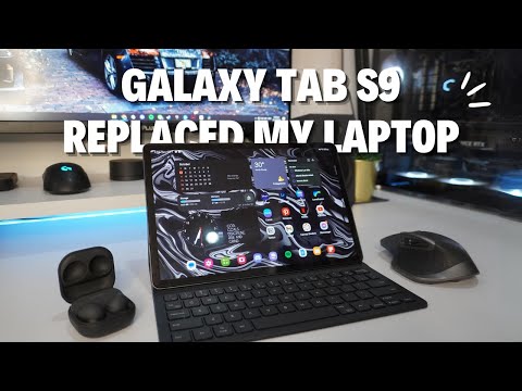 Replacing My Laptop With The Galaxy Tab S9!!!
