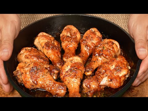 I've never eaten chicken drumsticks so delicious! Try this trick!