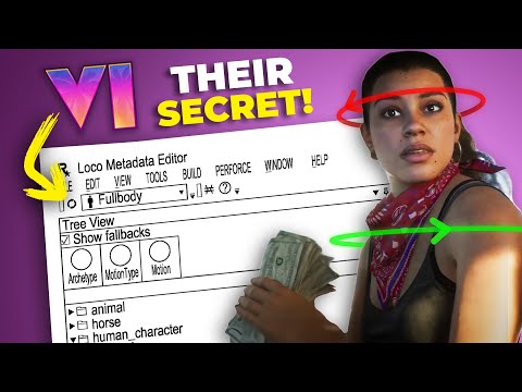 How GTA6 designed a new way to animate its characters