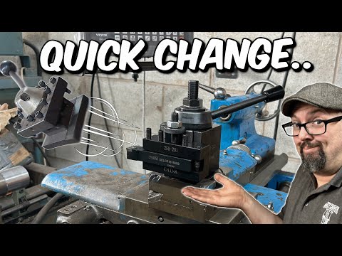 Fitting a Quick Change Tool post to the Harrison 12" swing Lathe - Workshop Chronicles EP 008