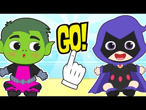 BABY LILY Dresses up as Teenage Superhero 💥 Children's Cartoons