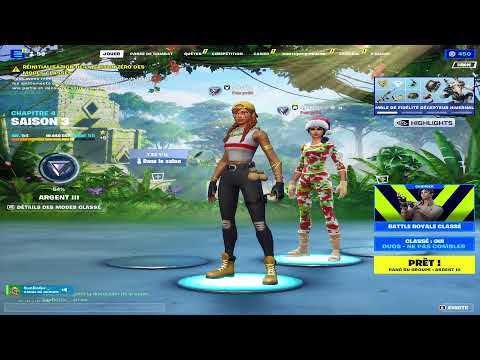 Live fortnite en classé