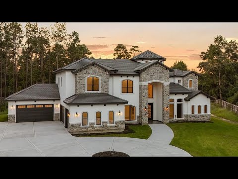 ELEGANT LUXURY STUCCO MODERN HOUSE TOUR IN TEXAS!