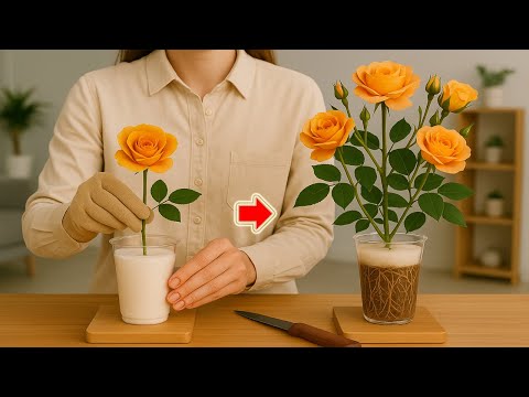 Rose Propagating Has Never Been Easier! Simple, Fast, And Surprisingly Effective!