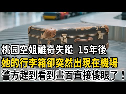 桃园空姐離奇失蹤， 15年後她的行李箱卻突然出現在機場，警方趕到看到畫面直接傻眼了！#故事  #為人處世 #故事分享  #故事頻道  #生活經驗  #人生故事 #家庭故事