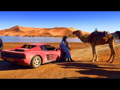 Ferrari Testarossa to the Sahara. 2000mile adventure to the Sahara desert