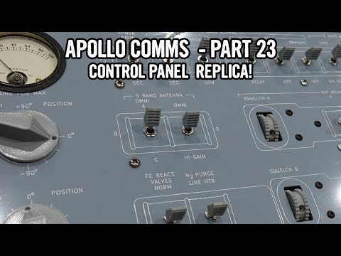 Apollo Comms Part 23: making connectors and a control panel