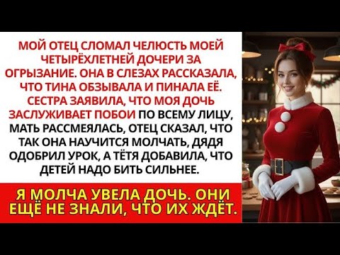 Мой отец сломал челюсть моей четырёхлетней дочери за то, что она «огрызнулась  Она прибежала ко мне