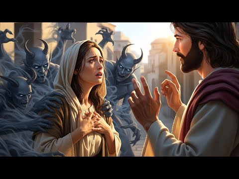 The Day Jesus Faced 7 Demons to Set One Woman Free | Powerful Bible Story Explained