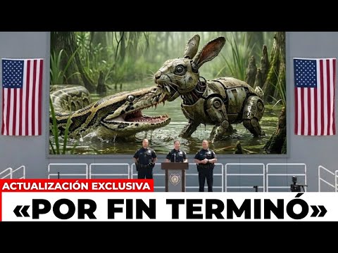 Conejos Robóticos en Florida para Atrapar Pythons: El Resultado Fue Brutal 😱