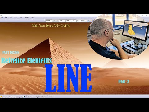 CATIA V5 Line Tool Part 2: Mastering Angle, Tangent, and Bisecting Lines for Beginners