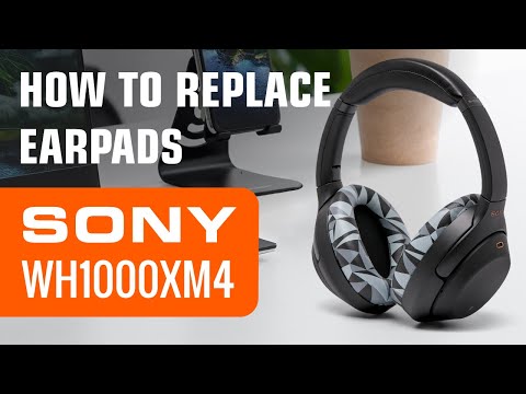 How To Replace Sony WH1000XM4 Ear Pads