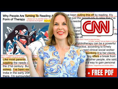 Improve Your English Fluency FAST | Reading & Listening Method with CNN News