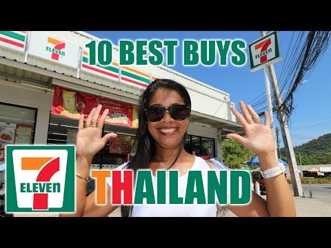 TOP 10 THINGS TO BUY in 7 ELEVEN THAILAND