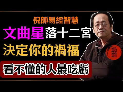 倪海廈：文曲星落十二宮,決定你的禍福！看不懂的人最吃虧#倪海廈#易經#易經智慧#易經人生#命理智慧#文曲星