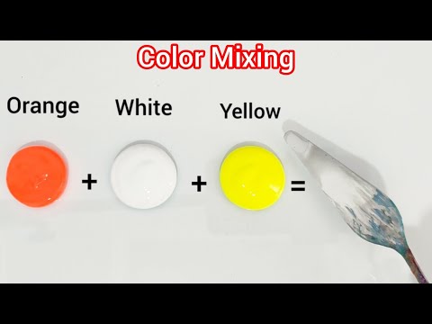Guess the final color 🎨 | Satisfying video | Art video | Color mixing video | Paint mixing video