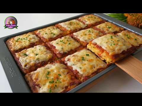 Pizzadan LEZZETLİ! 😋 evde patates varsa bu tarifi mutlaka deneyin! kolay ve hızlı akşam yemeği!👌.