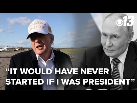 President Donald Trump says that he just wants Putin to sign the deal to stop the war