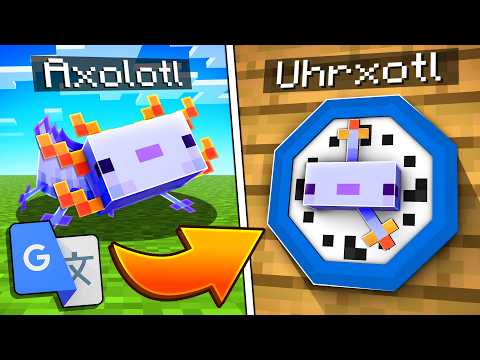 Ich habe Minecraft MOBS "VERBESSERT"...