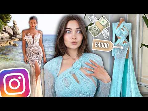 TRYING ON VERY EXTRA DRESSES FROM INSTAGRAM! *TABJA*