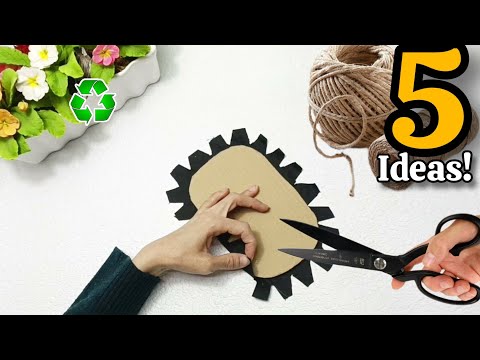 Super Beautiful but Low-Cost! 5 Best DIY Space-Saving Craft Ideas from Waste Material ♻️DIY _Basket