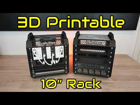 Introducing Lab Rax, A 3D Printable & Modular 10" Rack System