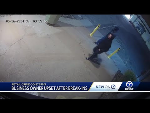 Albuquerque business owner frustrated by ongoing retail crime