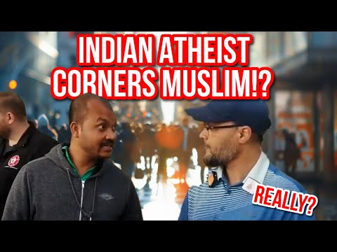 Indian Atheist corners Muslim!? Really? Hashim Vs Indian Atheist | Speakers Corner | Hyde Park
