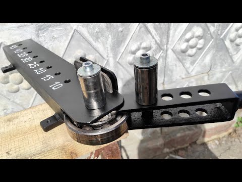 Powerful DIY Manual Metal Bending Machine!!