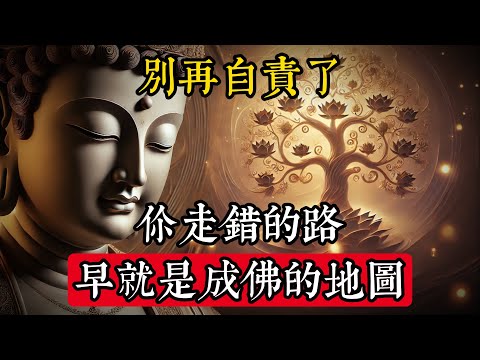 別再自責了！你走錯的路，早就是成佛的地圖#佛學 #禪宗 #佛教哲學 #佛教經典