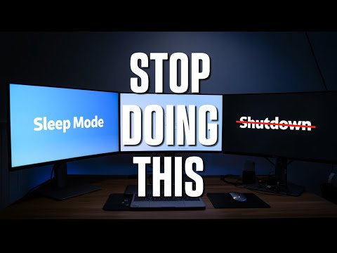 Should You Shut Down Your PC at Night? (Most People Get This Wrong)