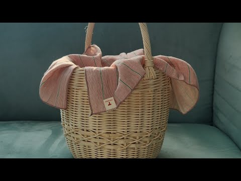 [단미라탄]원형라탄가방