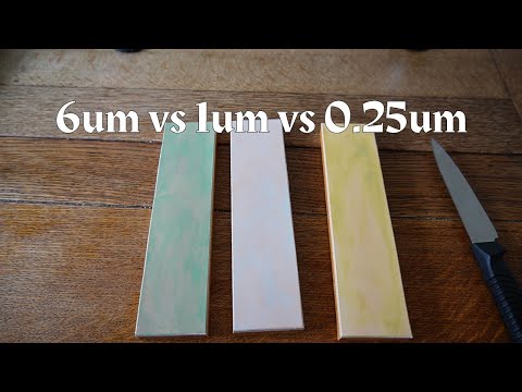 What grit stropping compound should you get?