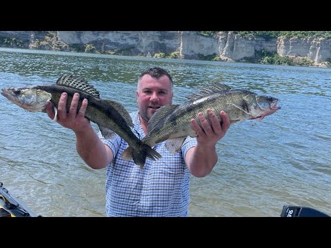 FISHING ON THE DNISTER RIVER 2025!! Searching for fish and the first trophies. Part 1