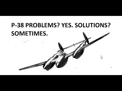 P-38 Lightning Mach Limits and Other Issues